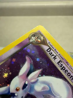 Pokemon TCG Dark Espeon Neo Destiny Holo Unlimited Rare Card 4/105 HP - Image 2