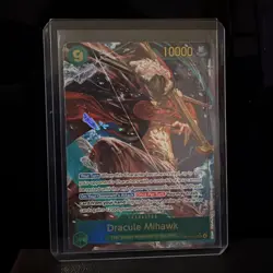 OP14-119 Dracule Mihawk FOIL SEC Alt Art One Piece TCG English Card NM - Image 1