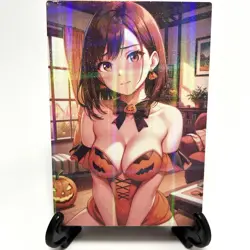 Dandadan Momo Ayase Sexy Hot Anime Waifu Girl Doujin Lewd Goddess Story Art Card - Image 1
