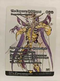 The Emperor, Hell Tyrant - Yawgmoth, Thran Physician (Showcase) Final Fantasy - Image 1