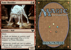 Magic the Gathering -MTG- Foil Tome Shredder - Image 1
