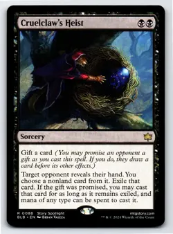 Cruelclaw's Heist R Bloomburrow # 88 NM - Image 1