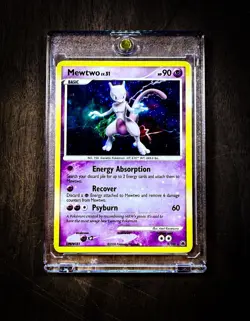 Pokemon TCG Mewtwo Lv.51 9/100 Holo Rare Majestic Dawn 2008 MP - Image 1