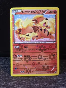 Pokemon Growlithe RC4/RC25 Legendary Treasures Radiant Collection - Image 1