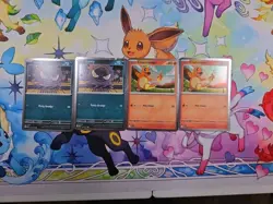 LOT Pokemon TCG Gastly X2 And Charmander X2 Cosmos Holo Ascended Heroes Promo - Image 1