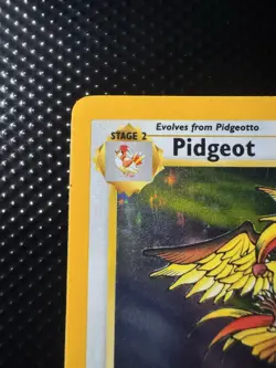 1999 Pokemon Pidgeot Jungle 8/64 Holo Rare No Set Symbol Error - Image 2