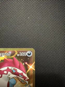 Galarian Obstagoon 198/185 Vivid Voltage Holo Secret Rare Gold Pokemon TCG NM - Image 4