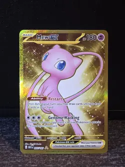 Mew ex 205/165 Pokemon TCG Sv: Scarlet & Violet 151 Hyper Rare Full Art NM - Image 1