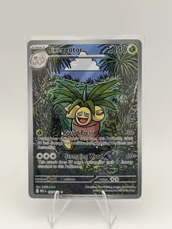 Pokemon TCG Exeggutor 135/132 Me01: Mega Evolution Illustration Rare Holo 140 HP - Image 1
