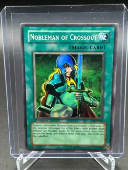 Yugioh TCG Nobleman of Crossout PSV-034 1st Edition Super Rare LP - Image 1