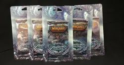5x WOW World of Warcraft Scourgewar Booster Packs FACTORY SEALED!! - Image 1