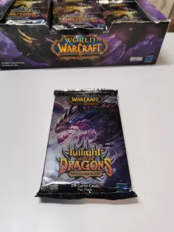 World of Warcraft WoW TCG Twilight of the Dragons Booster Pack English Sealed - Image 2