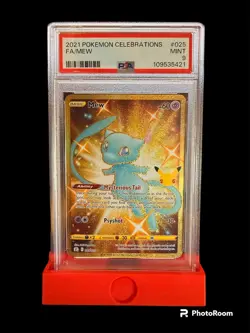 PSA 9 Mew 025/025 Gold - Celebrations 25th Anniversary - Graded Pokemon Card - Image 1