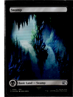 Swamp (Foil) - 0301 - MTG X Final Fantasy - Image 1