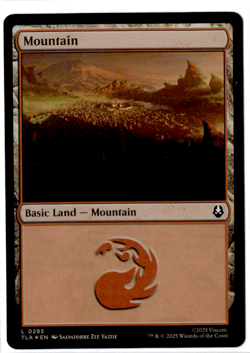 Mountain (Foil) - 0285 - MTG X Avatar The Last Airbender - Image 1