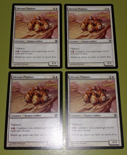 Akroan Phalanx x4 Born of the Gods 4x Playset Magic the Gathering MTG - Image 1