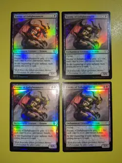 FOIL Enemy of Enlightenment x4 Theros: Beyond Death 4x Magic the Gathering MTG - Image 1