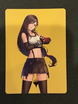 Art Series: Tifa, Martial Artist GOLD STAMP 52/53: Final Fantasy MTG (NM) - Image 1