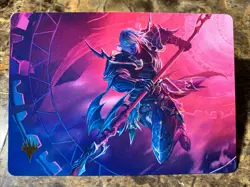 MTG Final Fantasy Estinien Varlineau Art Card (Gold-Stamped Planeswalker Symbol) - Image 1