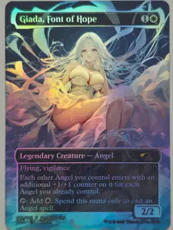 Giada, Font of Hope By OL 01 Foil-Altered Art Custom MTG Legendary Creature - Image 1
