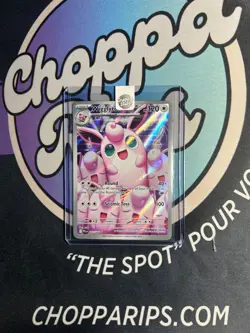 Pokemon Phantasmal Flames Wigglytuff Full Art Illustration Rare Holo #105/094 - Image 1
