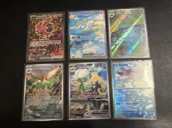 6 Card Pokemon Lot | SIR, IR, Promo, Masterball - Image 1