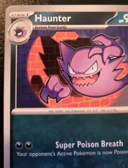 Haunter 103/162 Common Scarlet & Violet: Temporal Forces Pokemon TCG - Image 2
