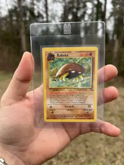Pokemon TCG Kabuto W Gold Stamp Wizards Promo, WOTC 50/62 - Image 1