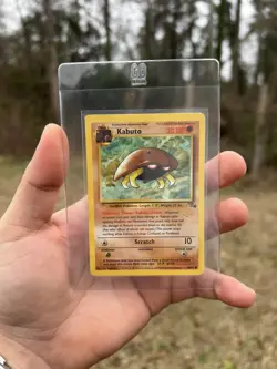 Pokemon TCG Kabuto W Gold Stamp Wizards Promo, WOTC 50/62 - Image 2