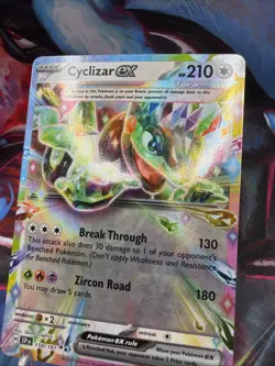 *ERROR* Cyclizar EX 159/191 Double Rare Pokemon TCG: Surging Sparks - Image 1