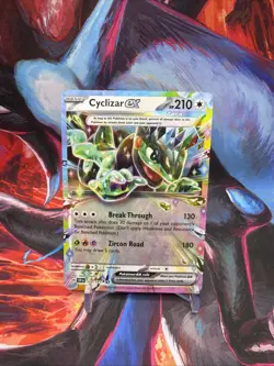*ERROR* Cyclizar EX 159/191 Double Rare Pokemon TCG: Surging Sparks - Image 2