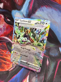 *ERROR* Cyclizar EX 159/191 Double Rare Pokemon TCG: Surging Sparks - Image 4