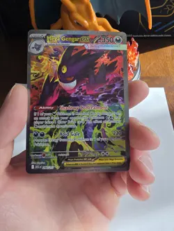 Pokemon TCG Ascended Heroes Mega Gengar EX SIR English 284/217 *MINT* - Image 3