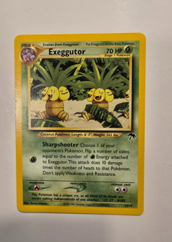 2001 Pokemon EXEGGUTOR #13 Southern Islands Non Holo - Image 1