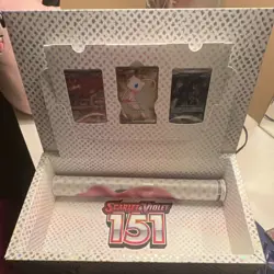 Pokemon Scarlet & Violet 151 Mew EX Box with Mewtwo Promo Cards - Image 2