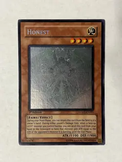 Honest LODT-EN001 Ghost Rare 1st Edition English Heavily Played Yu-Gi-Oh! - Image 1