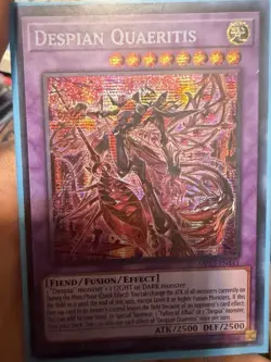 Despian Quaeritis MP22-EN141 Prismatic Secret Rare Foil Holo Card Yu-Gi-Oh - Image 1