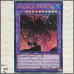 Fallen Angel of the Golden Land - ALIN-EN036 - Ultra Rare 1st Edition Yugioh - Image 1