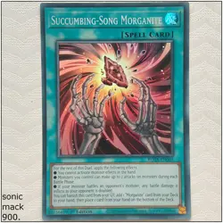 Succumbing-Song Morganite - ROTA-EN065 - Super Rare 1st Edition Yugioh - Image 1