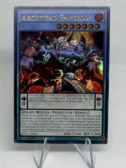 Archfiend Emperor 1st Edition Ultra Rare BPRO-EN031 Yu-Gi-Oh! - Image 1