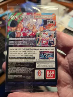 UNOPENED One Piece Monkey.D.Luffy US College Basketball Promo Card Insured Track - Image 2