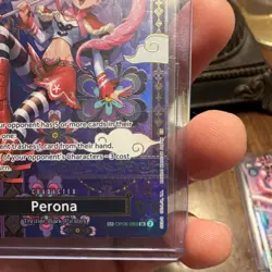 ONE PIECE TCG CARD Perona (Special Foil) OP06-093 - Thriller Bark Pirates - Image 4
