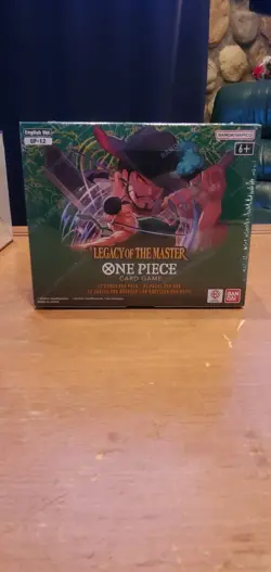 One Piece Legacy of the Master Booster Box OP-12 English Factory Sealed BANDAI - Image 1