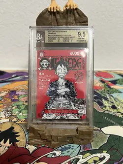 2025 ONE PIECE JAPANESE PROMOS MAGAZINE VOL.20 #014 MONKEY D. LUFFY BGS 9.5 - Image 1