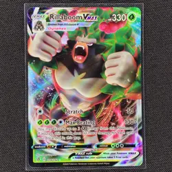Rillaboom VMAX - 018/192 - Ultra Rare - Rebel Clash - Pokemon Card - LP - Image 2