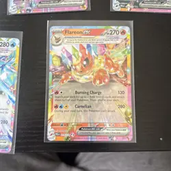 Pokemon Card Lot 5 English IR Prismatic lot NM Umbreon espeon leafon vaporeon - Image 2