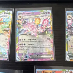 Pokemon Card Lot 5 English IR Prismatic lot NM Umbreon espeon leafon vaporeon - Image 4