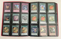 Yugioh Vintage 9 Foil Card Binder Lot Dark Magician Blue-Eyes Red-Eyes 2002 - Image 4