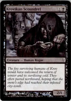 MTG - Krovikan Scoundrel-Coldsnap Foil -Photo is of actual card. - Image 1