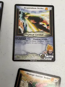 2002 2003 VINTAGE DRAGON BALL Z CCG TRADING CARD GAME CARD LOT - Image 4